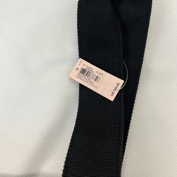 Victoria's Secret Rhinestone Bling Weekender Bag Black Duffle Quilted - Picture 2 of 3